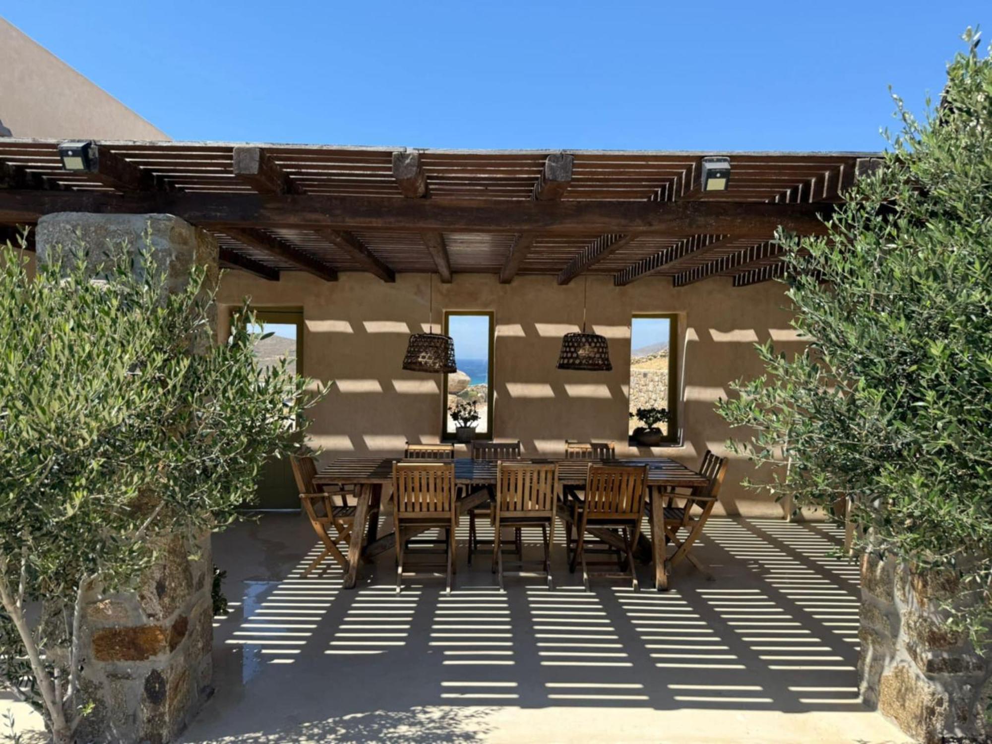 Aviola Mykonos Vila Ftelia  Exterior foto